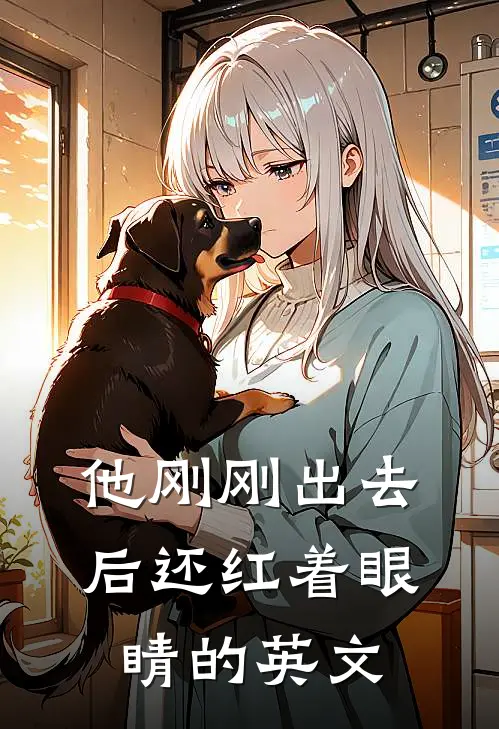 他刚刚出去后还红着眼睛的英文