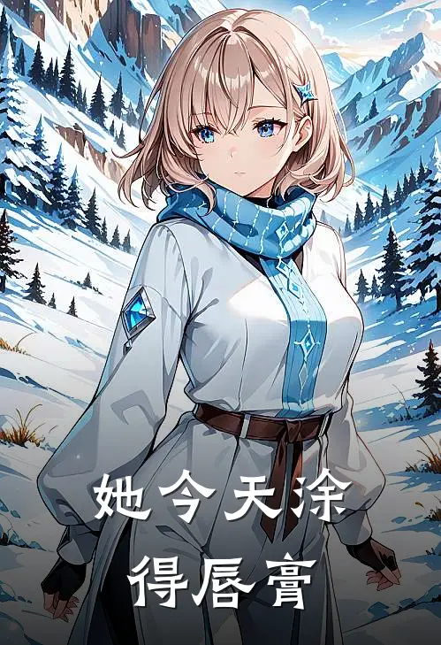 她今天涂得唇膏