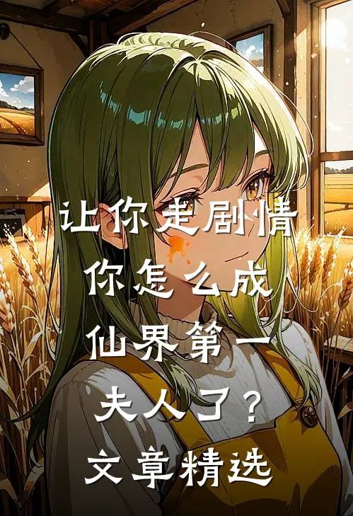 让你走剧情,你怎么成仙界第一夫人了?文章精选句子