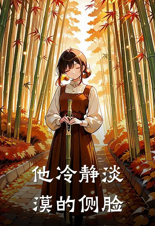 他冷静淡漠的侧脸