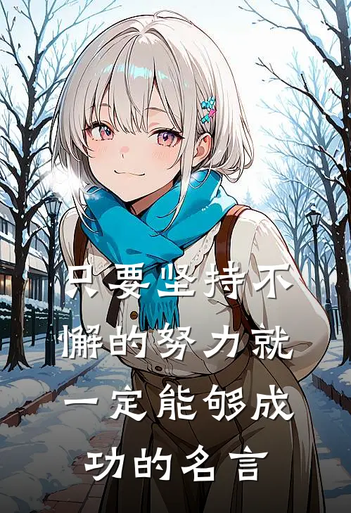 只要坚持不懈的努力就一定能够成功的名言
