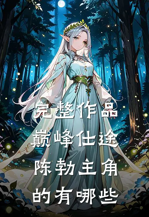 完整作品巅峰仕途陈勃主角的有哪些