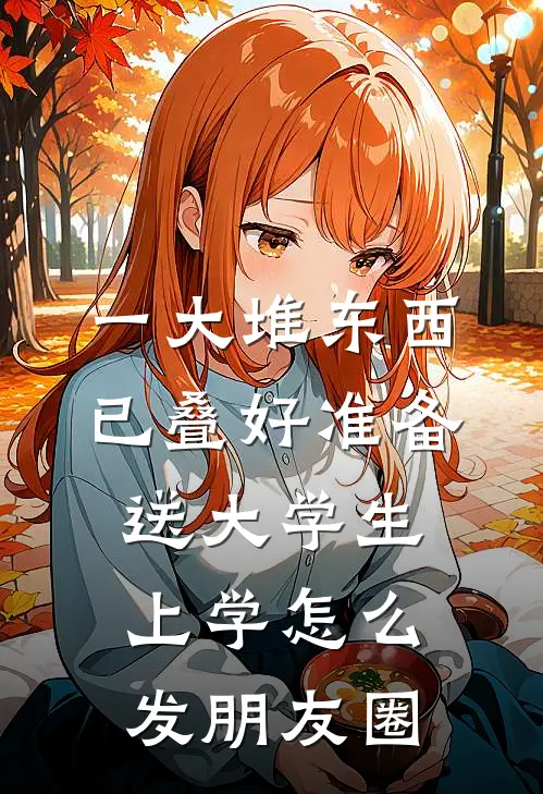 一大堆东西已叠好准备送大学生上学怎么发朋友圈