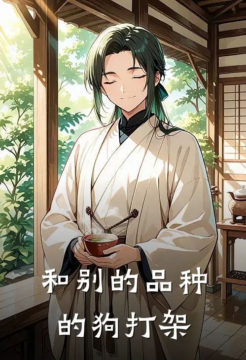 和别的品种的狗打架