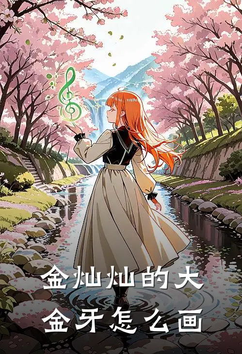 金灿灿的大金牙怎么画