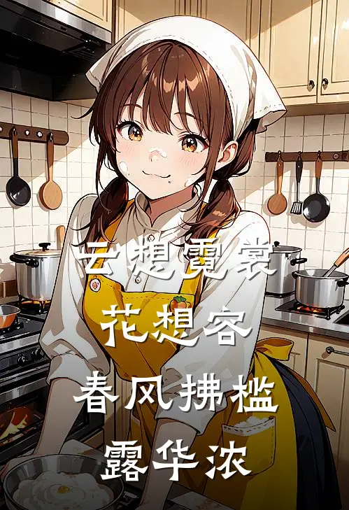 云想霓裳花想容,春风拂槛露华浓