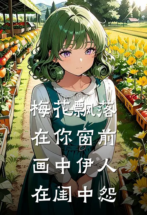 梅花飘落在你窗前画中伊人在闺中怨