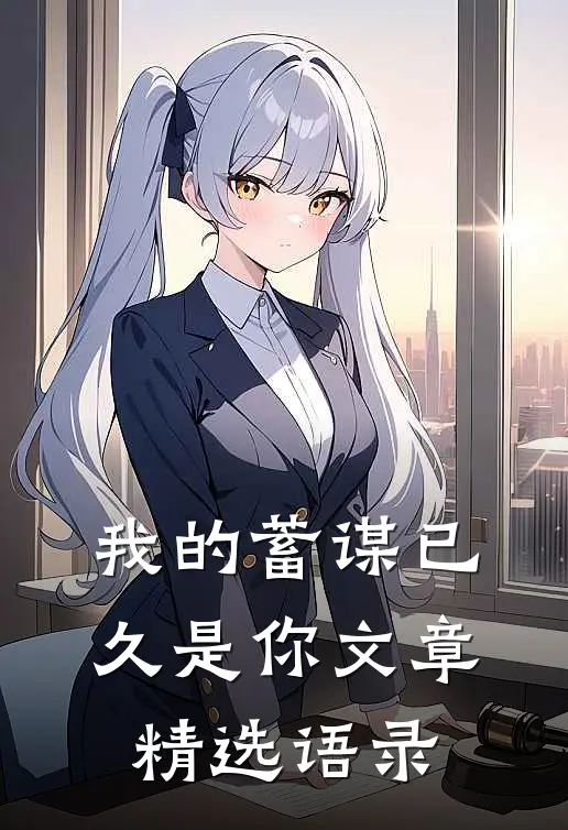 我的蓄谋已久是你文章精选语录