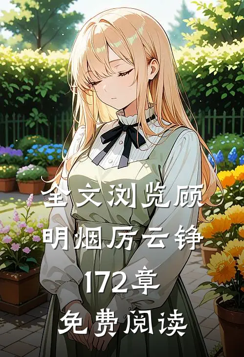 全文浏览顾明烟厉云铮172章免费阅读