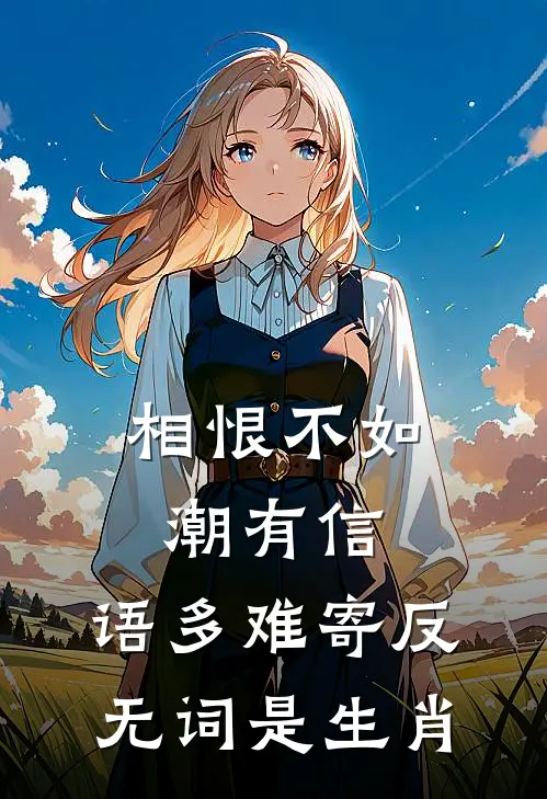 相恨不如潮有信,语多难寄反无词是生肖