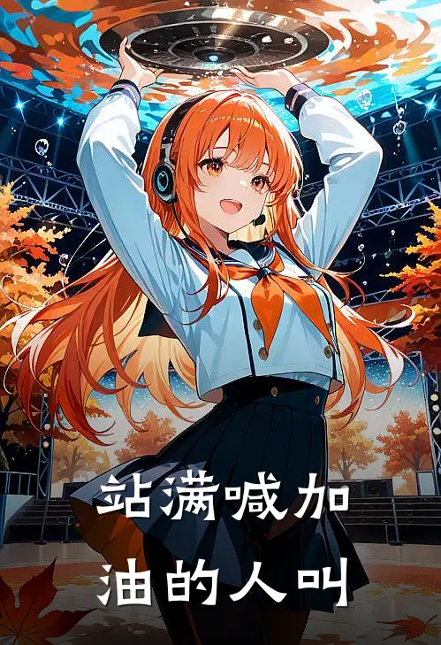站满喊加油的人叫
