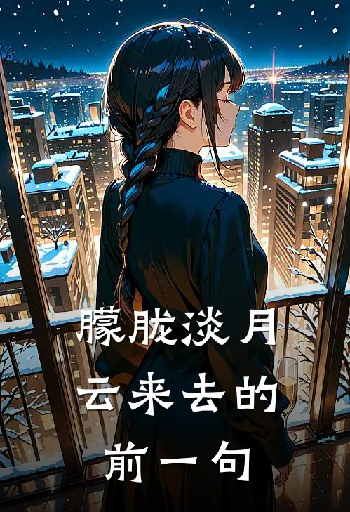 朦胧淡月云来去的前一句