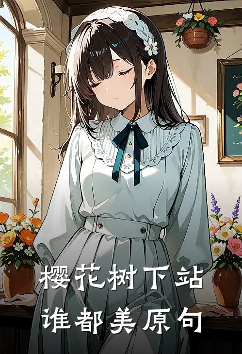 樱花树下站谁都美原句