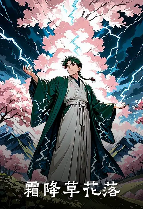 霜降草花落