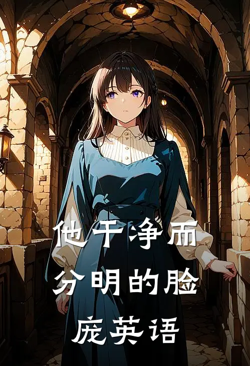 他干净而分明的脸庞英语