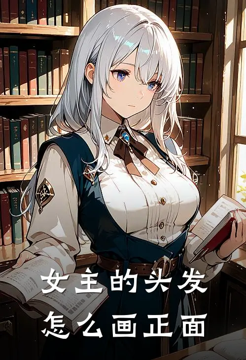 女主的头发怎么画正面