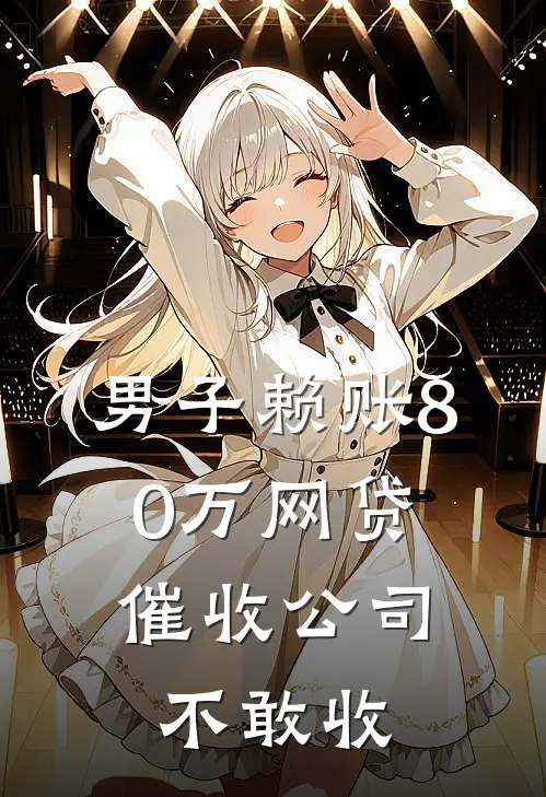 男子赖账80万网贷，催收公司不敢收。
