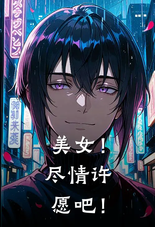 美女！尽情许愿吧！