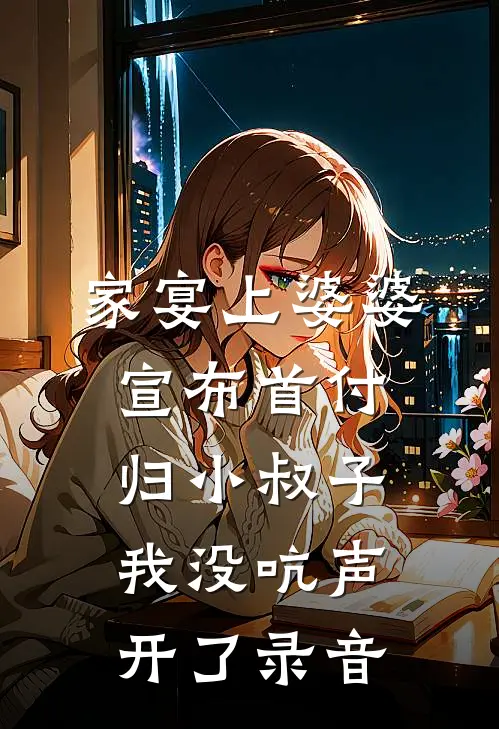 家宴上婆婆宣布首付归小叔子，我没吭声开了录音