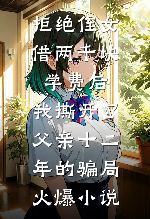拒绝侄女借两千块学费后，我撕开了父亲十二年的骗局火爆小说