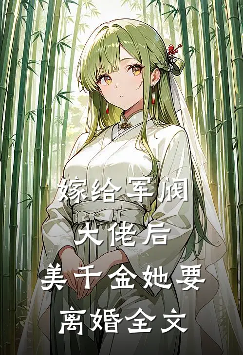 嫁给军阀大佬后,美千金她要离婚全文在线阅读