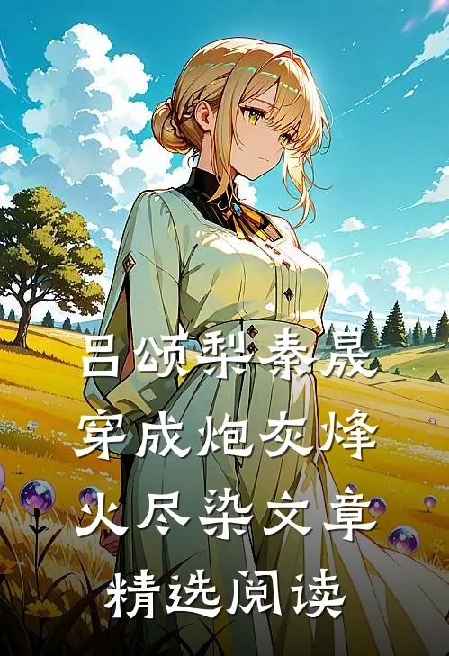 吕颂梨秦晟穿成炮灰烽火尽染文章精选阅读