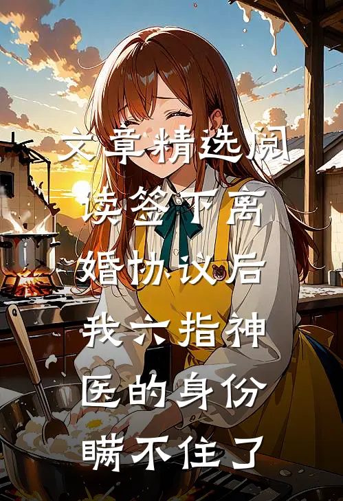 文章精选阅读签下离婚协议后，我六指神医的身份瞒不住了