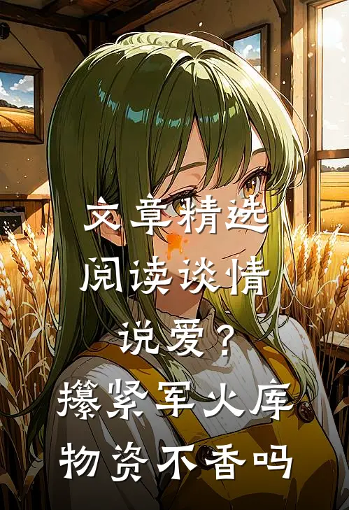 文章精选阅读谈情说爱？攥紧军火库物资不香吗