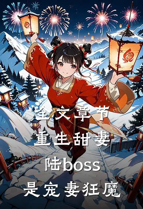 全文章节重生甜妻陆boss是宠妻狂魔