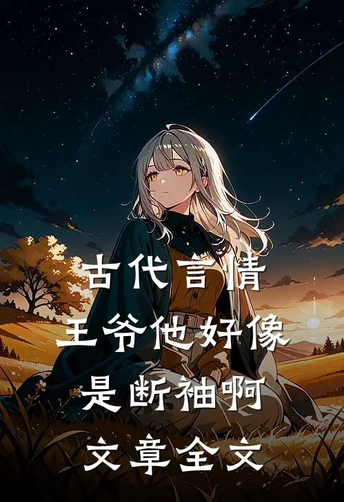 古代言情王爷他好像是断袖啊文章全文在线阅读